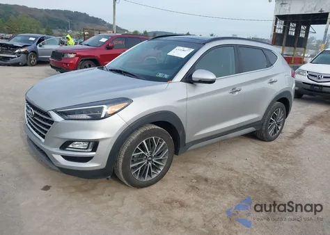 2021 Hyundai Tucson Ultimate z USA, uszkodzony, nr VIN KM8J3CAL3MU384663